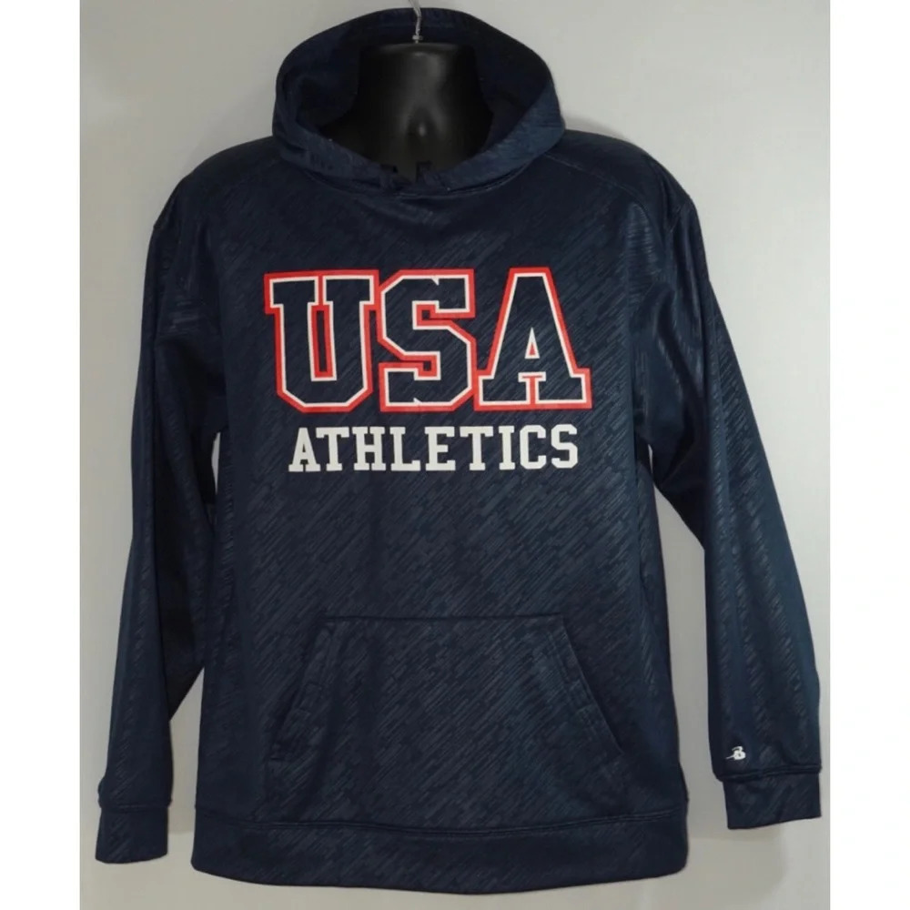 USA Athletics Pullover Sweatshirt
Hoodie M
